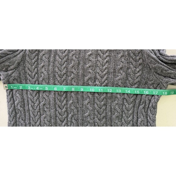 LL Bean Womens Cozy Chunky Knit Cowl Neck Sweater Casual Fall Winter Layering XS - Picture 8 of 9